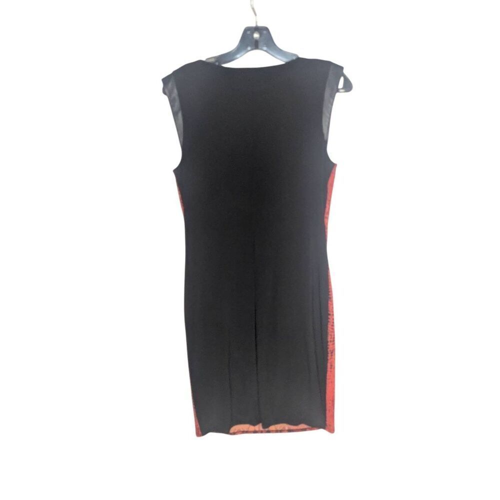 Anne Klein Memling Red Python Draped Neck Faux Le… - image 3